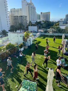 Parties and events venue for booking on top of a building in Miami Bech